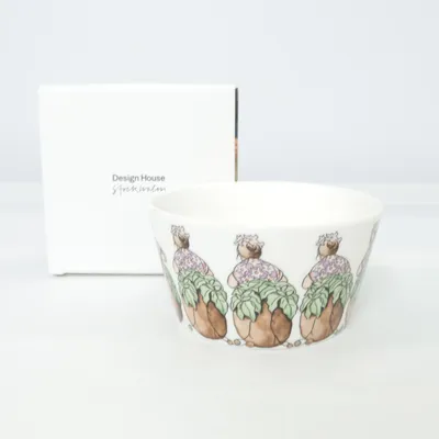 Bowl (White, Multicolored) from Design House Stockholm