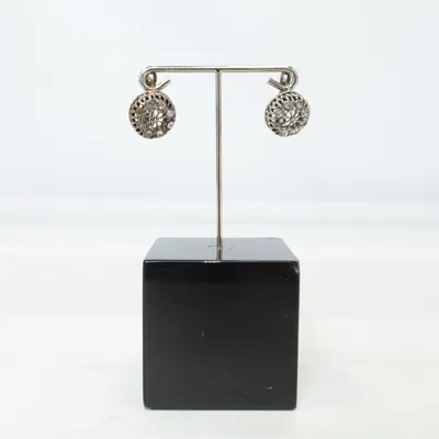 Boucles d'oreilles (Gris, Or) de Angel Métal inconnu
