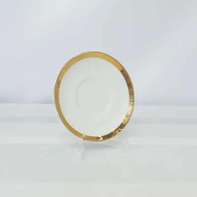 Assiett (Vit, Guldfärgad) från Arabia Finland