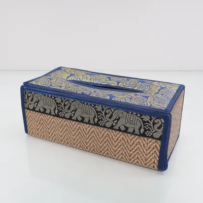Servethouder (Blauw, Goud, Beige)