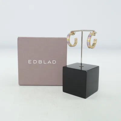 Örhängen (Guldfärgad, Flerfärgad) från Edblad Okänd metall