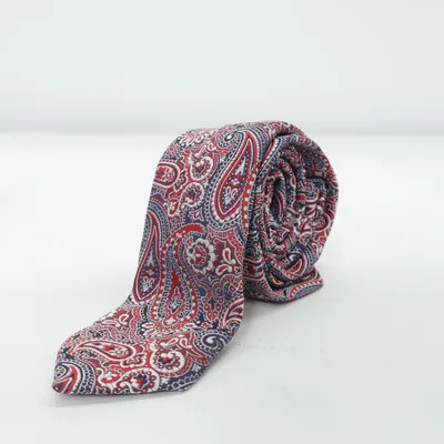 Stropdas (Rood, Blauw, Wit) van Lab Industries by KappAhl Zijde