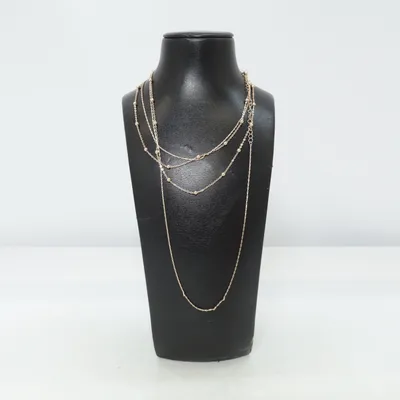 Halskæde (Guld) fra ASOS Design Ukendt metal