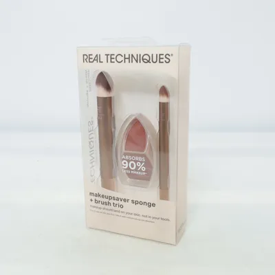 Pinceau de maquillage (Makeupsaver Sponge + Brush Trio) de Real Techniques