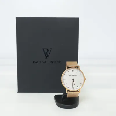 Armbandsur (Guldfärgad, Vit) från Paul Valentine