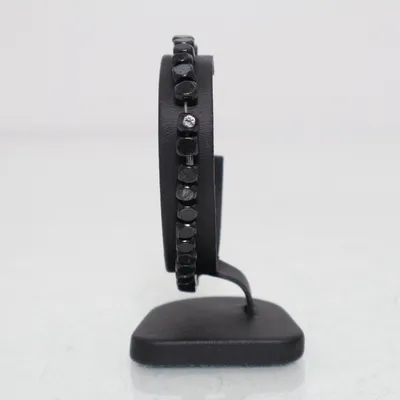 Bracelet (Black) Unknown metal