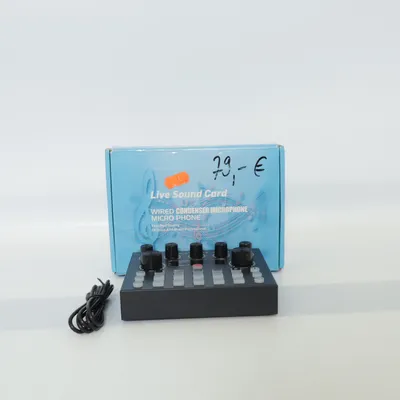 Table de mixage (Live Sound Card)