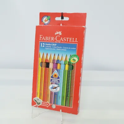 Blyertspennor (Jumbo Grip) från Faber Castell