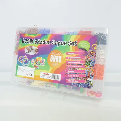 Hobby benodigdheden (Loom Bänder Super Set) van Trendy
