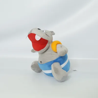 Peluche (Gris, Bleu, Blanc) de New