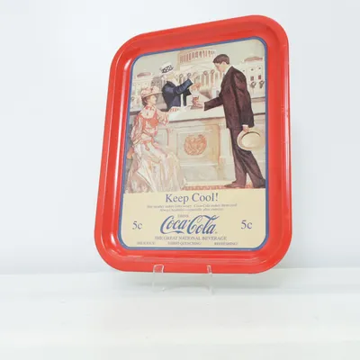 Serviertablett (Keep Cool) von Coca Cola