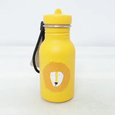 Vandflaske (Edelstahl Trinkflasche mit Kordel, Löwe, 350 ml ) fra Trixie