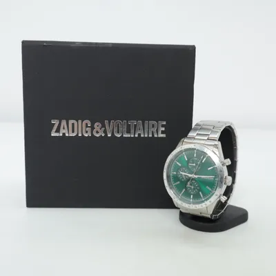 Armbåndsur (Grøn, Sølv) fra Zadig & Voltaire