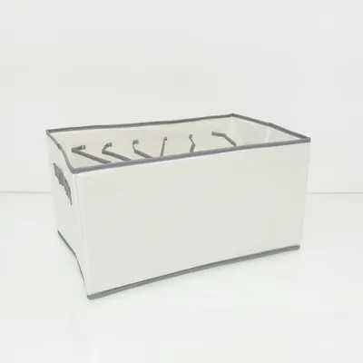 Garderobsinredning (Vit, Grå)