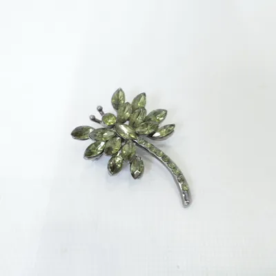 Broche (Grøn) Ukendt metal