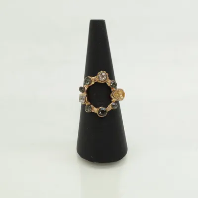 Ring (Guldfärgad, Flerfärgad) Okänd metall
