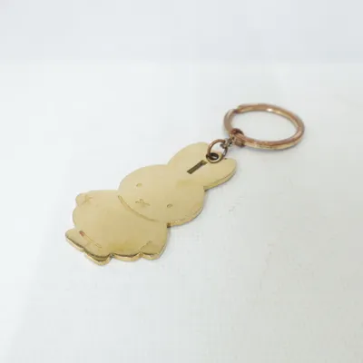 Nyckelring (Guldfärgad) från Miffy