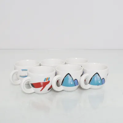 Espresso cup (White, Multicolored) from Chateau