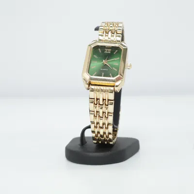 Armbåndsur (Guld, Grøn)
