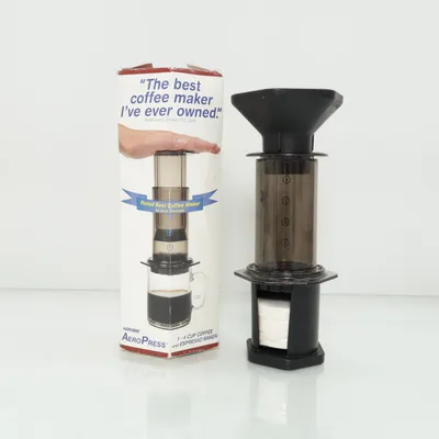 Coffee maker (Gray, Black, Transparent) from Aeropress