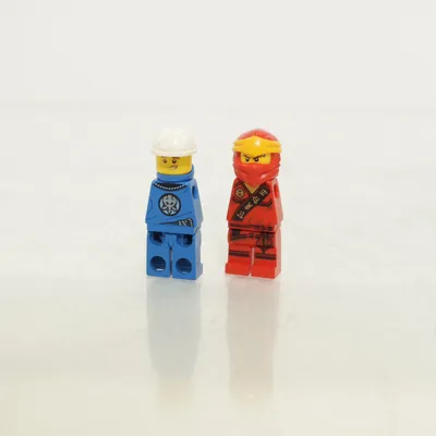 Speelgoedfiguur (Blauw, Rood) van LEGO