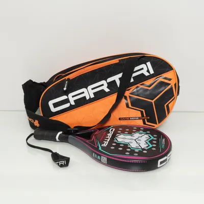 Padel racket (Zwart, Meerkleurig) van Cartri