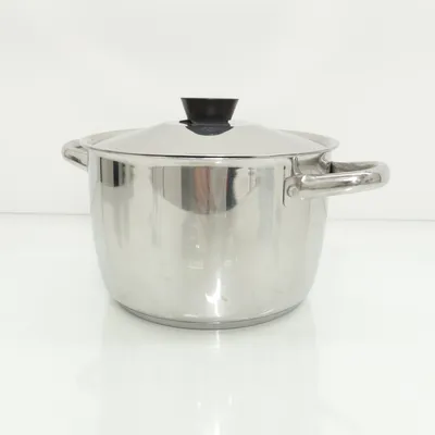 Casserole (Silver, Black) from IKEA