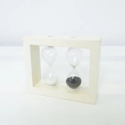 Timeglas (Beige, Sort, Hvid) fra Sagaform