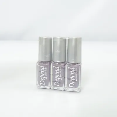 Vernis à ongles (Violet, Argent) de Depend