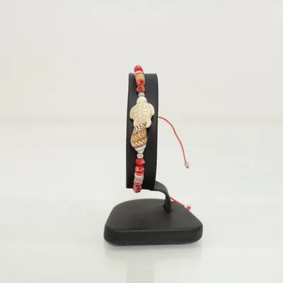 Armband (Röd, Flerfärgad) Snäckor