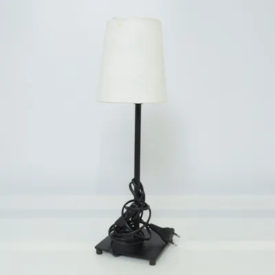 Bordlampe (Hvid, Sort)