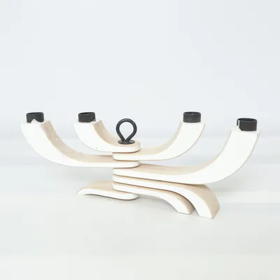 Adventsstager (Hvid, Brun) fra Design House Stockholm