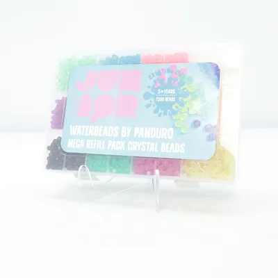 Plastic beads (Mega Refill Pack Crystal Beads) from Panduro