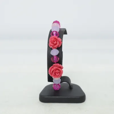 Bracelet de cheville (Rose, Violet, Multicolore) Métal inconnu