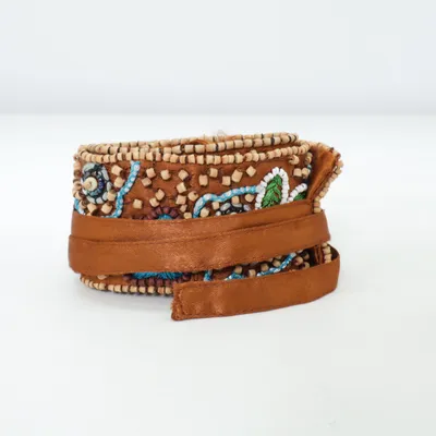 Ceinture (Marron, Multicolore)