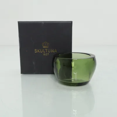 Candle holder (Green) from Skultuna