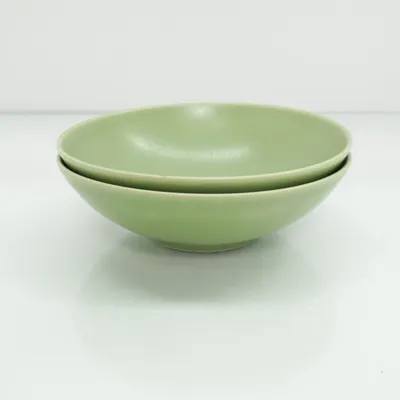 Serveerkom (Groen) van Hoganas Keramik
