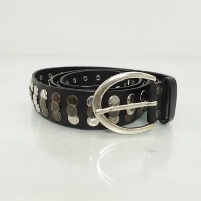 Bälte (Svart, Silverfärgad) från Vanzetti