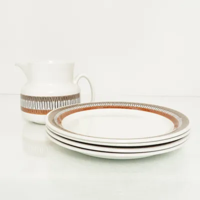 Tableware set (White, Multicolored) from Gefle