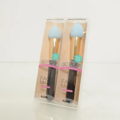 Sminksvamp (Svart, Blå, Guldfärgad) från Keli