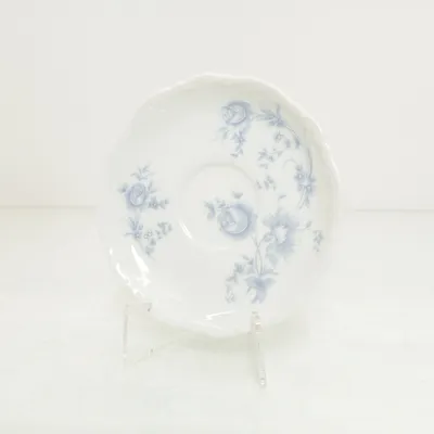 Assiett (Vit, Blå) från Mitterteich Bavaria