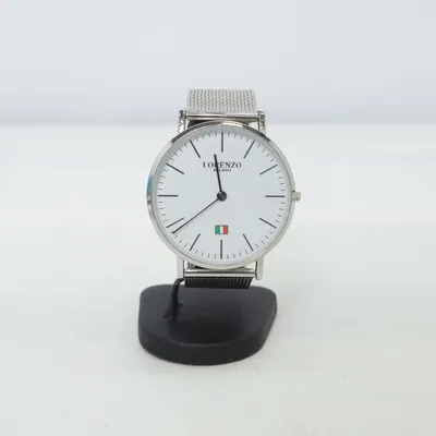 Montre (Argent, Blanc) de Lorenzo Milano