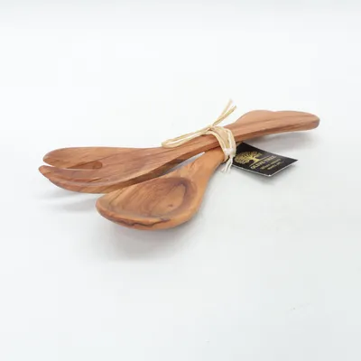 Salad servers (Brown) from Olive Tree
