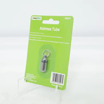 Dog accessory (Address Tube) from Zooplus