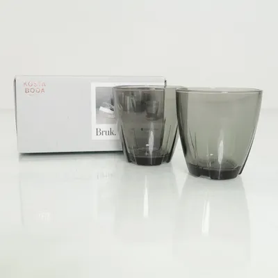Drinkglas (Grijs) van Kosta Boda