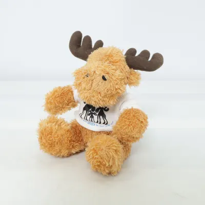 Krammedyr (Brun, Hvid) fra Nordic Souvenir Polyester