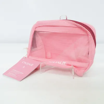Toilet bag (Pink) from Caudalie Cotton, Recycled polyester