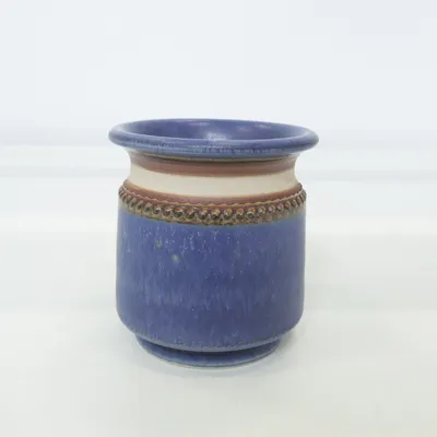 Vase (Blue, Brown) from Höganäs