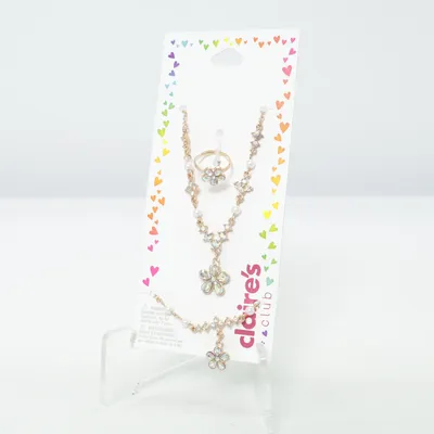 Parure de bijoux (Or) de Claires Club Métal inconnu