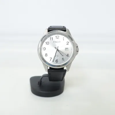 Armbandsur (Svart, Silverfärgad) från Facit